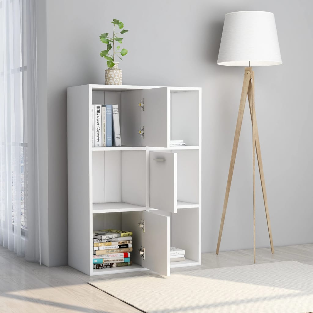 Armadietto Bianco 60x29,5x90 cm in Legno Ingegnerizzato | homemem39