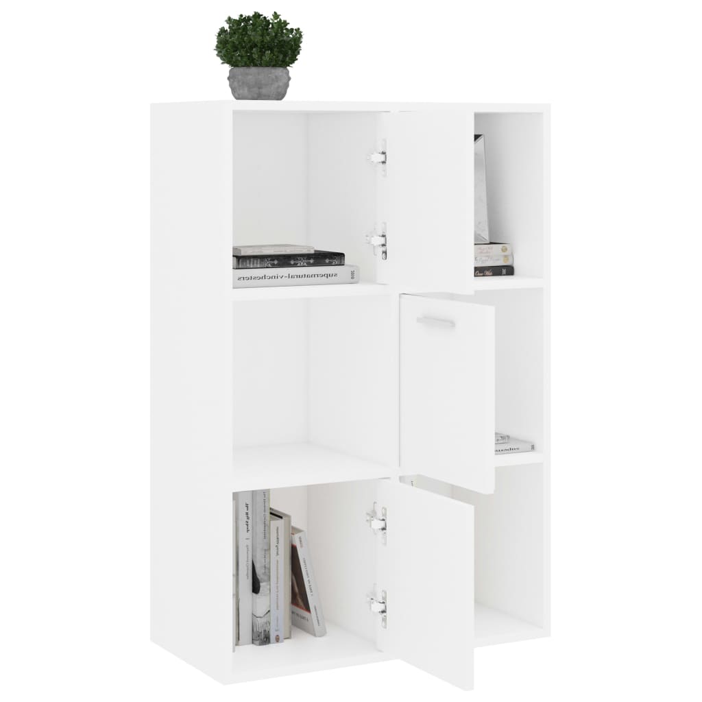 Armadietto Bianco 60x29,5x90 cm in Legno Ingegnerizzato | homemem39