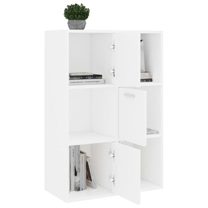 Armadietto Bianco 60x29,5x90 cm in Legno Ingegnerizzato | homemem39