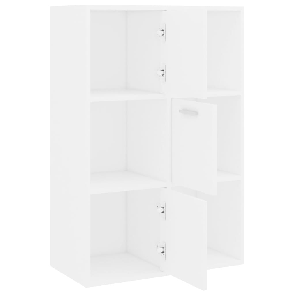 Armadietto Bianco 60x29,5x90 cm in Legno Ingegnerizzato | homemem39