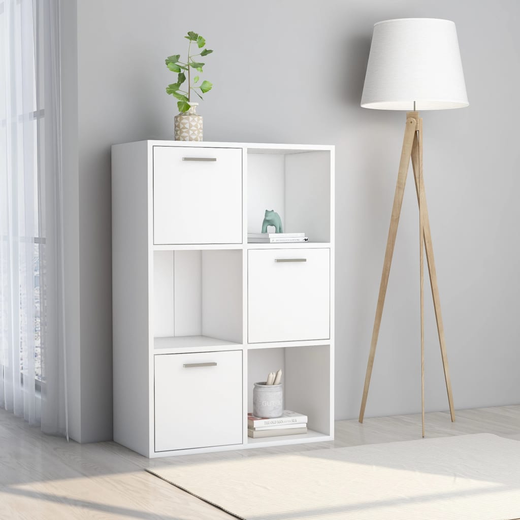 Armadietto Bianco 60x29,5x90 cm in Legno Ingegnerizzato | homemem39