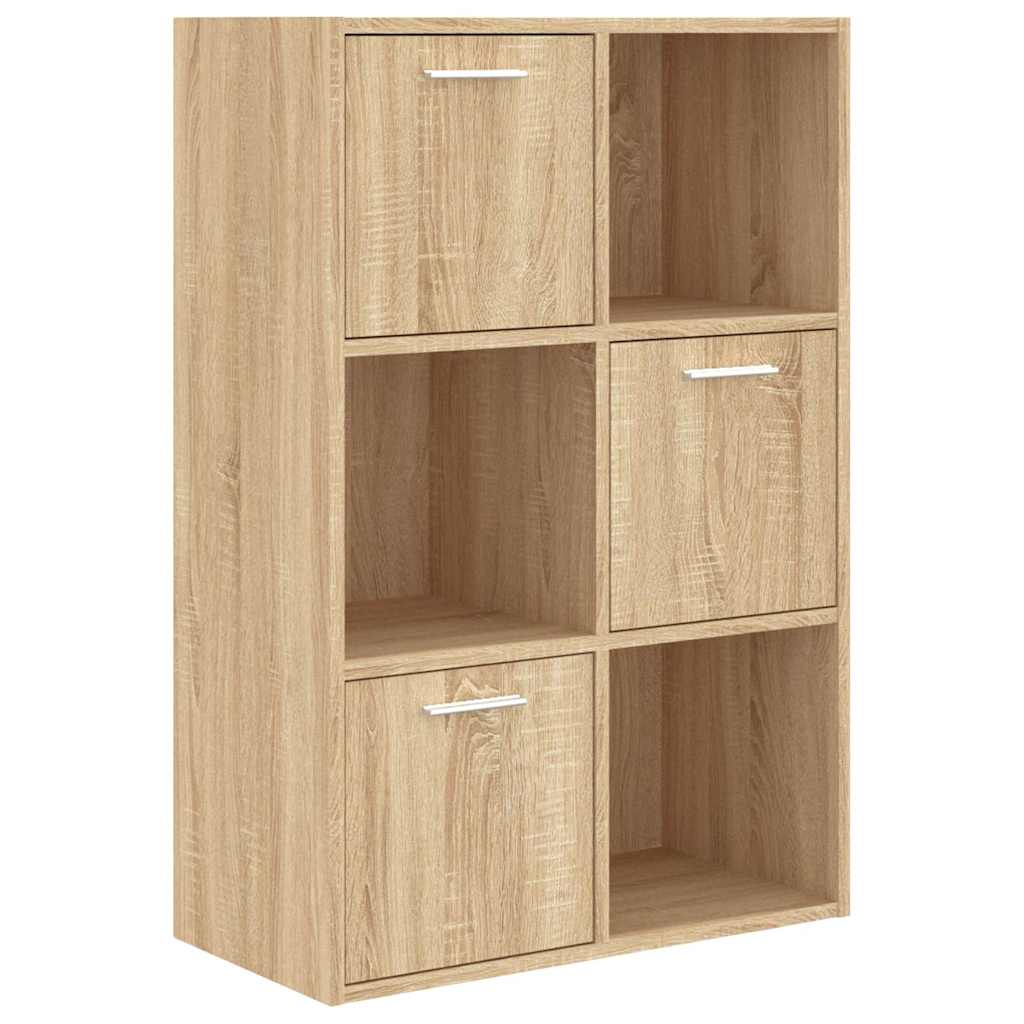 Armadietto Rovere Sonoma 60x29,5x90 cm in Legno Multistrato