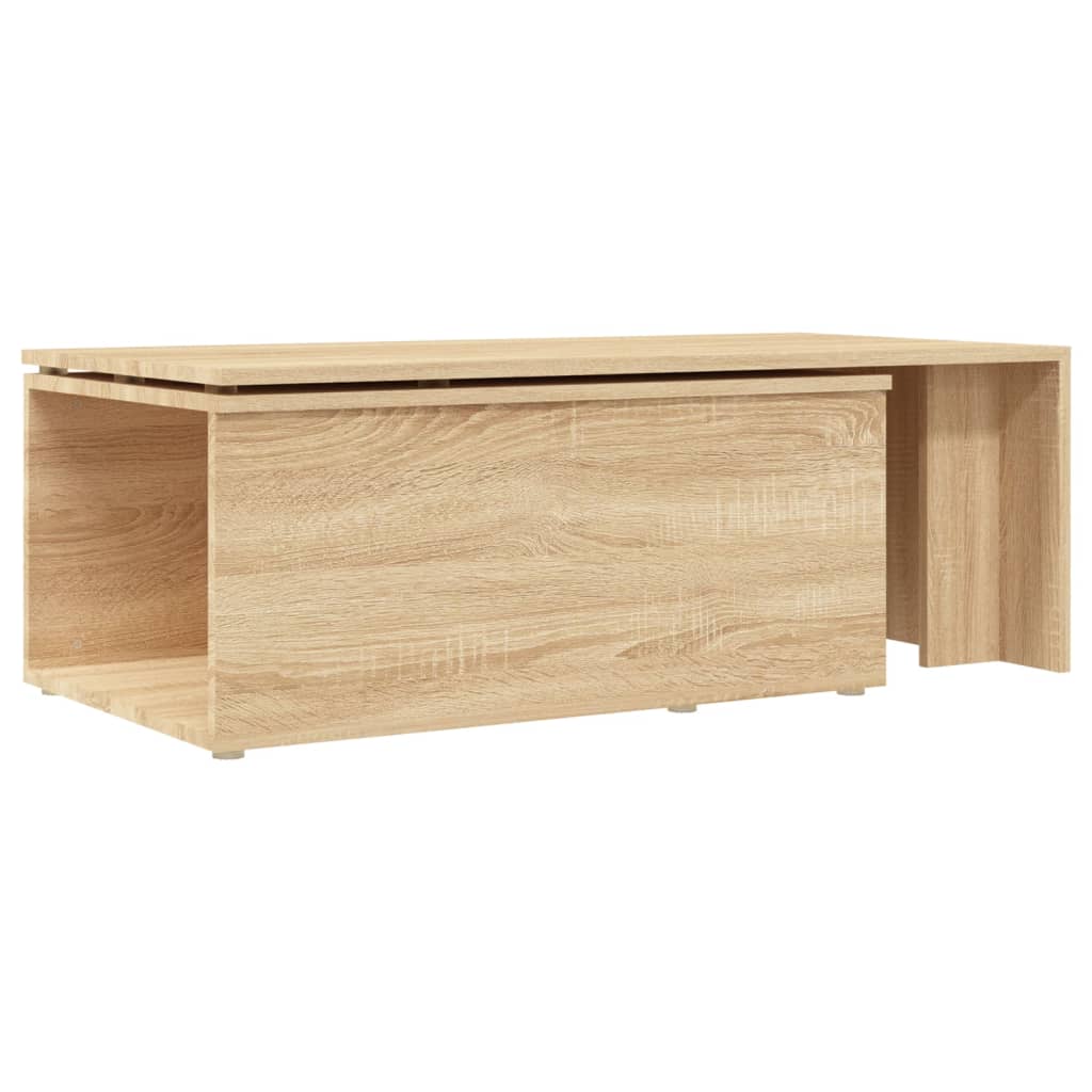 Tavolino da Salotto Rovere Sonoma 150x50x35cm Legno Multistrato | homemem39