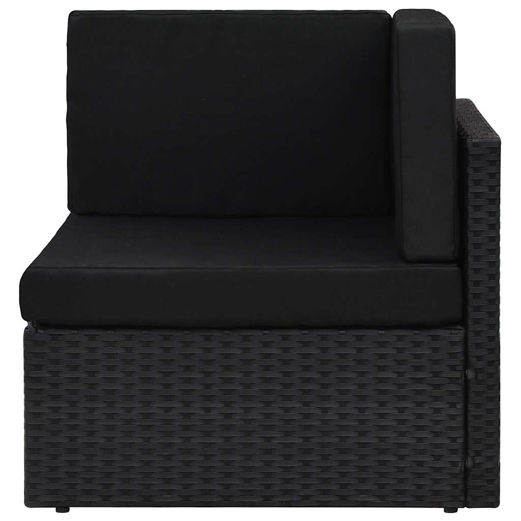 Divano ad Angolo Modulare in Polyrattan