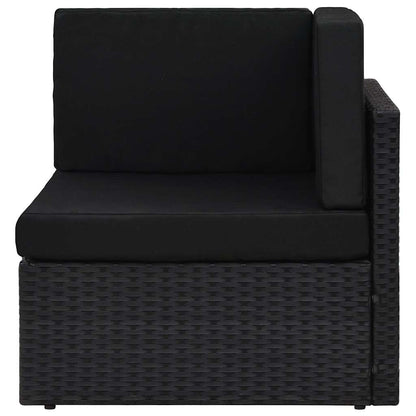 Divano ad Angolo Modulare in Polyrattan