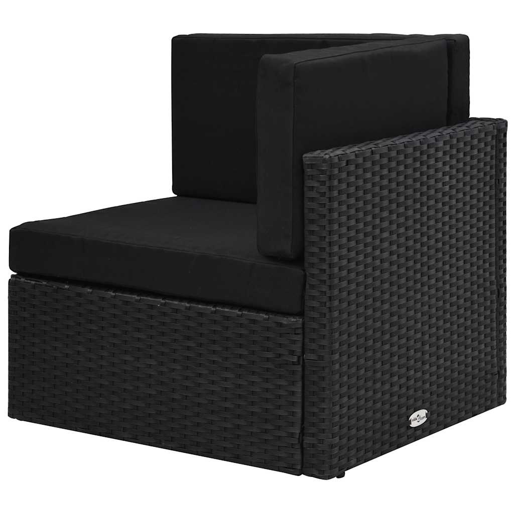 Divano ad Angolo Modulare in Polyrattan