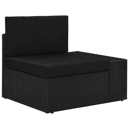 Set Divani da Giardino 3 pz in Polyrattan