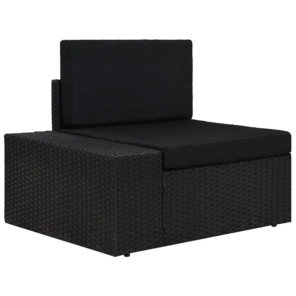 Set Divani da Giardino 3 pz in Polyrattan