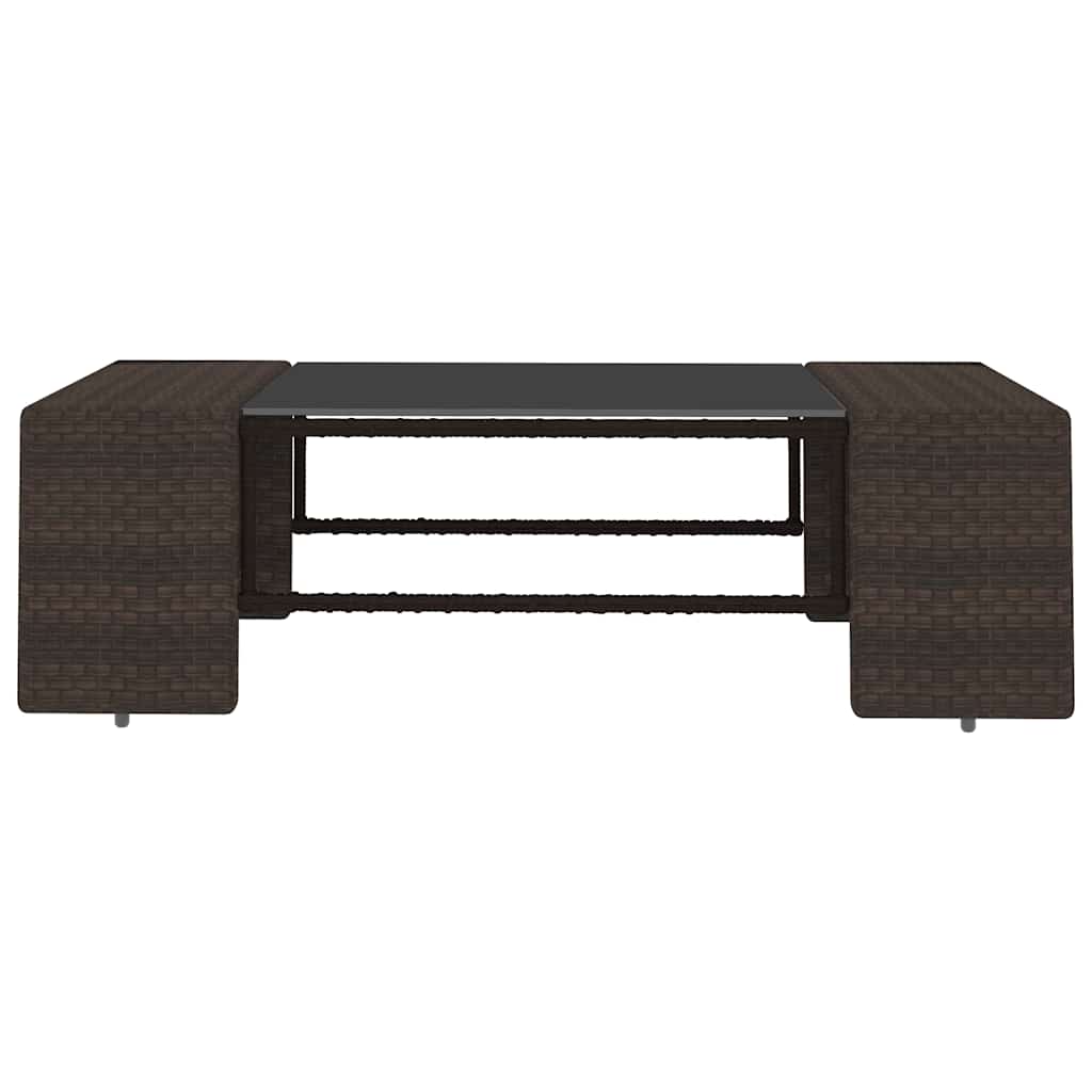 Set Divani da Giardino 2 pz in Polyrattan