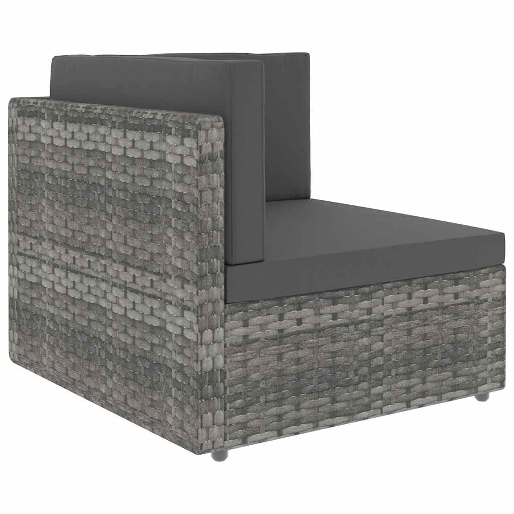 Divano ad Angolo Modulare in Polyrattan
