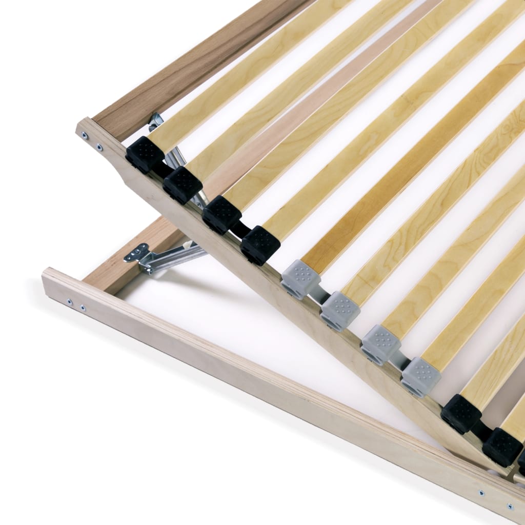 Reti a Doghe 2 pz 7 Zone con 28 Doghe in Legno 70x200 cm | homemem39