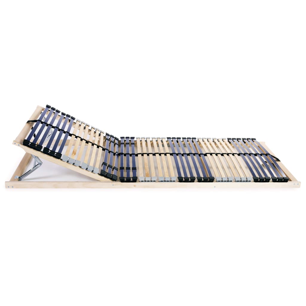 Reti a Doghe 2 pz 7 Zone con 42 Doghe in Legno 70x200 cm | homemem39