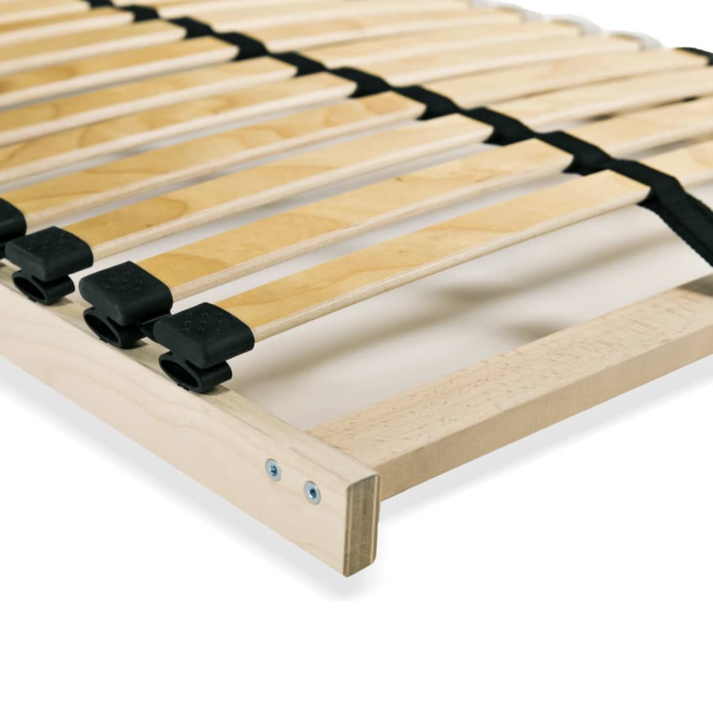 Reti a Doghe 2 pz 7 Zone con 28 Doghe in Legno 80x200 cm | homemem39