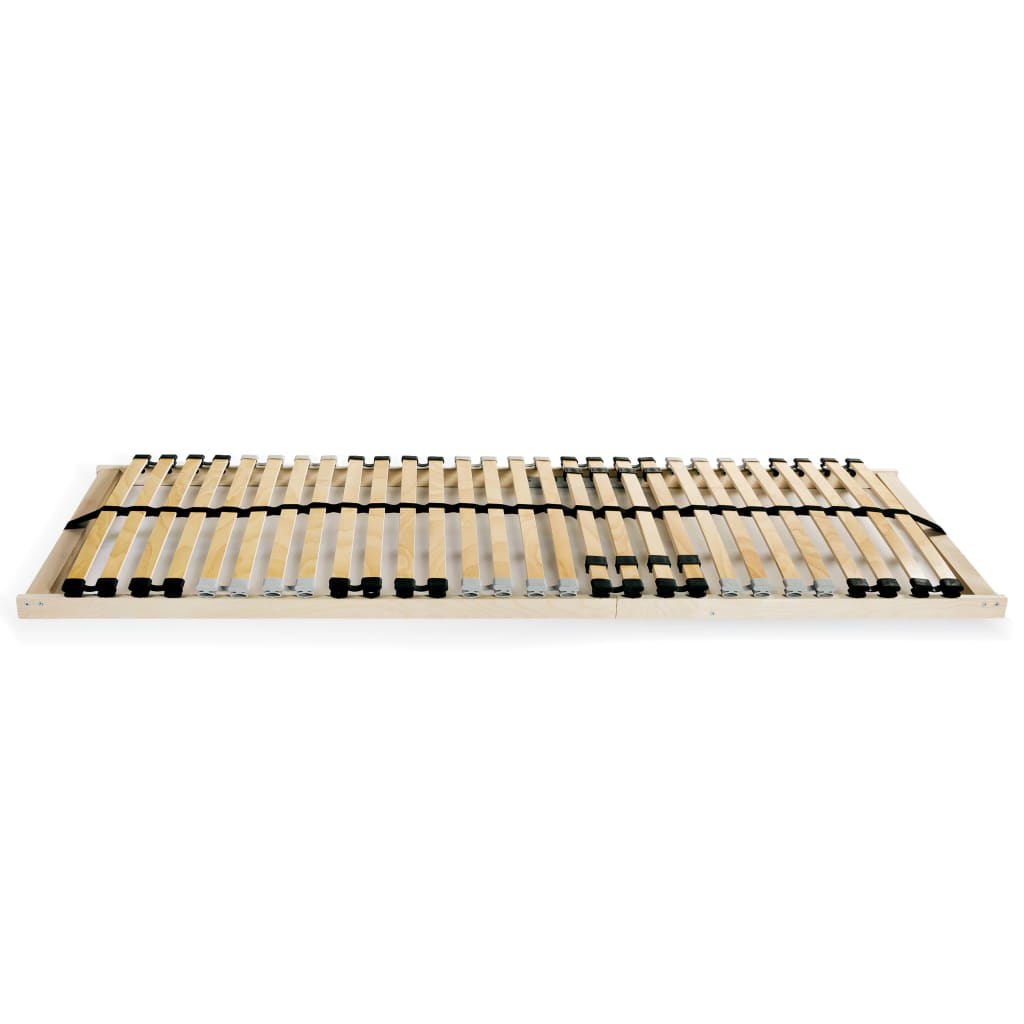 Reti a Doghe 2 pz 7 Zone con 28 Doghe in Legno 90x200 cm | homemem39