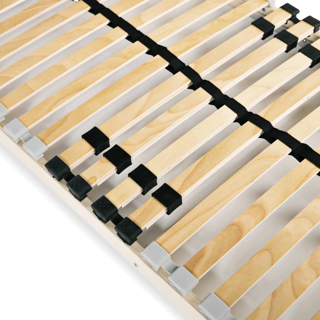 Reti a Doghe 2 pz 7 Zone con 28 Doghe in Legno 90x200 cm | homemem39