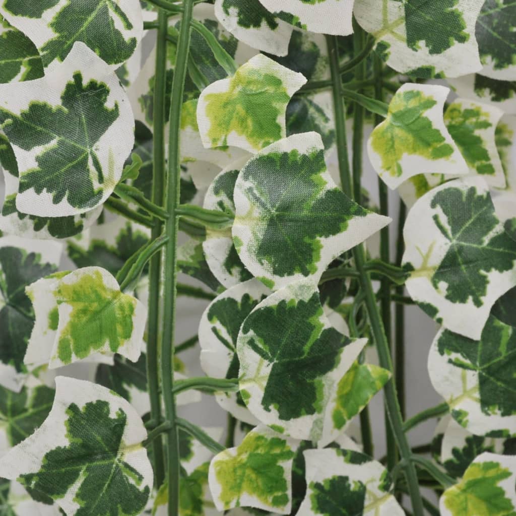 Foglie Artificiali di Edera 4 pz Variegata 90 cm | homemem39