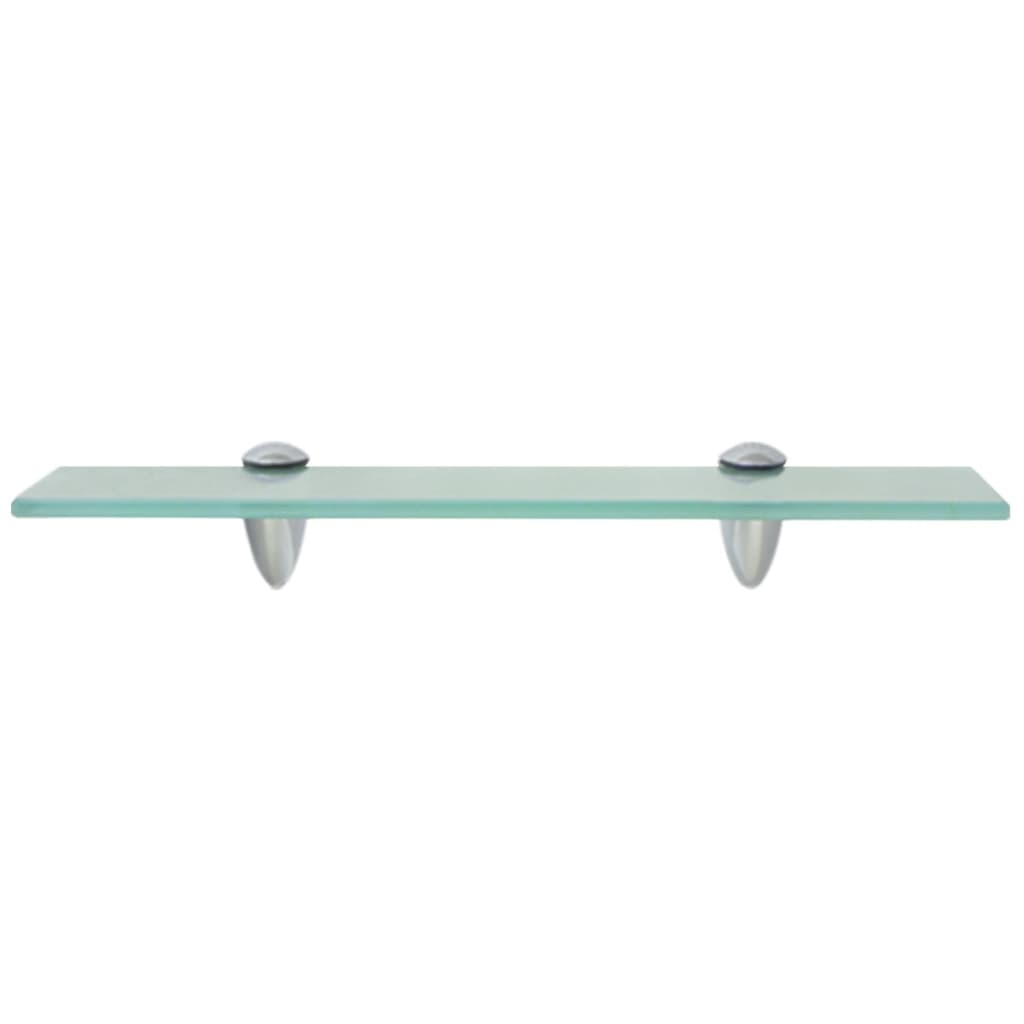 Mensole Galleggianti 2 pz in Vetro 40x10 cm 8 mm | homemem39