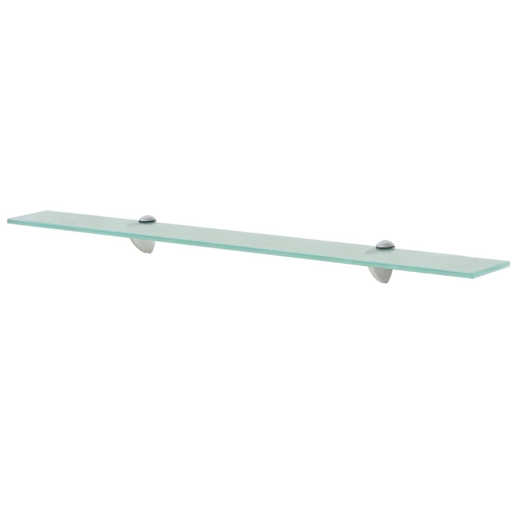 Mensole Galleggianti 2 pz in Vetro 80x10 cm 8 mm | homemem39