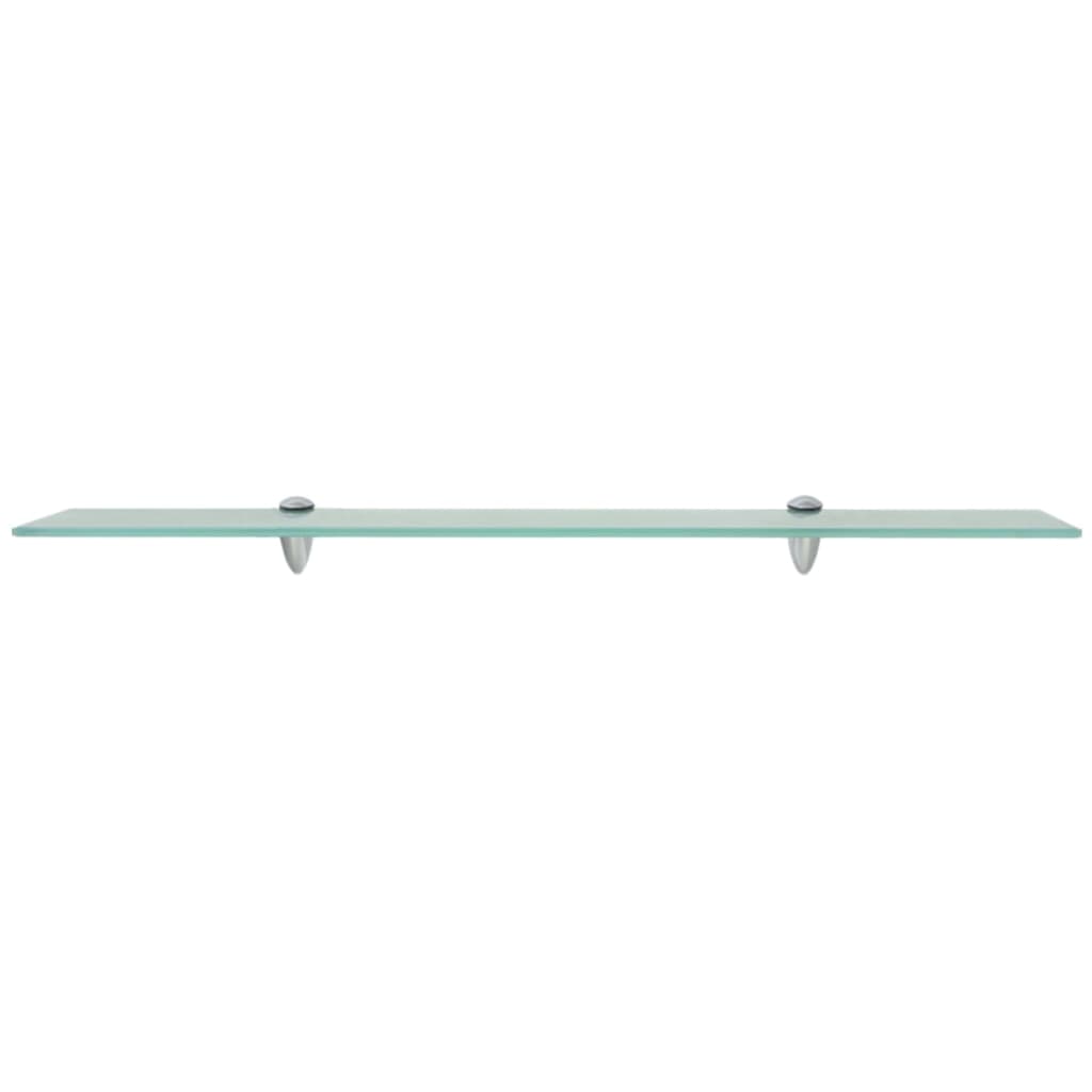 Mensole Galleggianti 2 pz in Vetro 80x10 cm 8 mm | homemem39