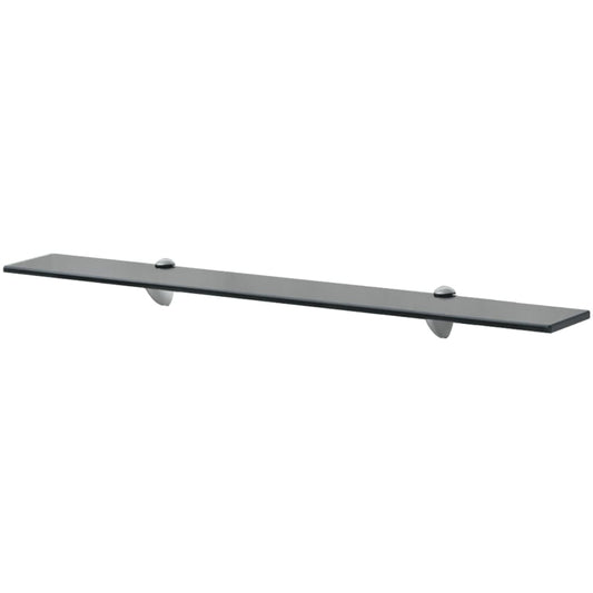 Mensole Galleggianti 2 pz in Vetro 80x10 cm 8 mm | homemem39