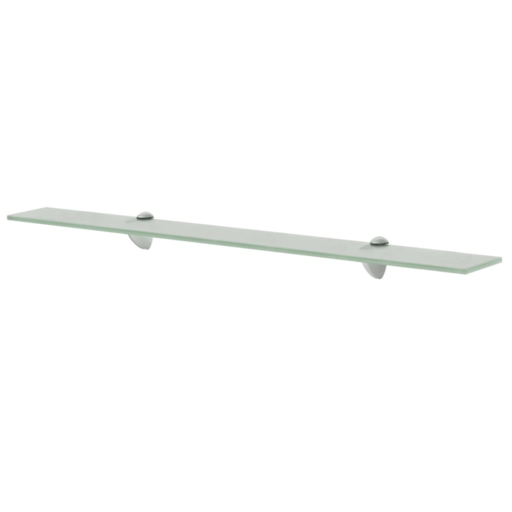 Mensole Galleggianti 2 pz in Vetro 80x10 cm 8 mm | homemem39