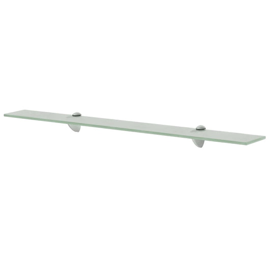 Mensole Galleggianti 2 pz in Vetro 80x10 cm 8 mm | homemem39