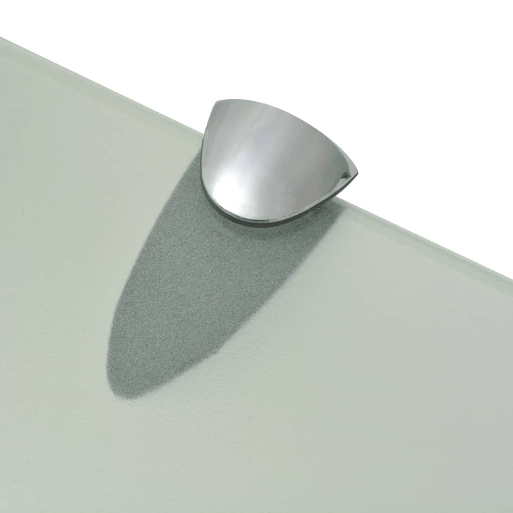 Mensole Galleggianti 2 pz in Vetro 80x10 cm 8 mm | homemem39