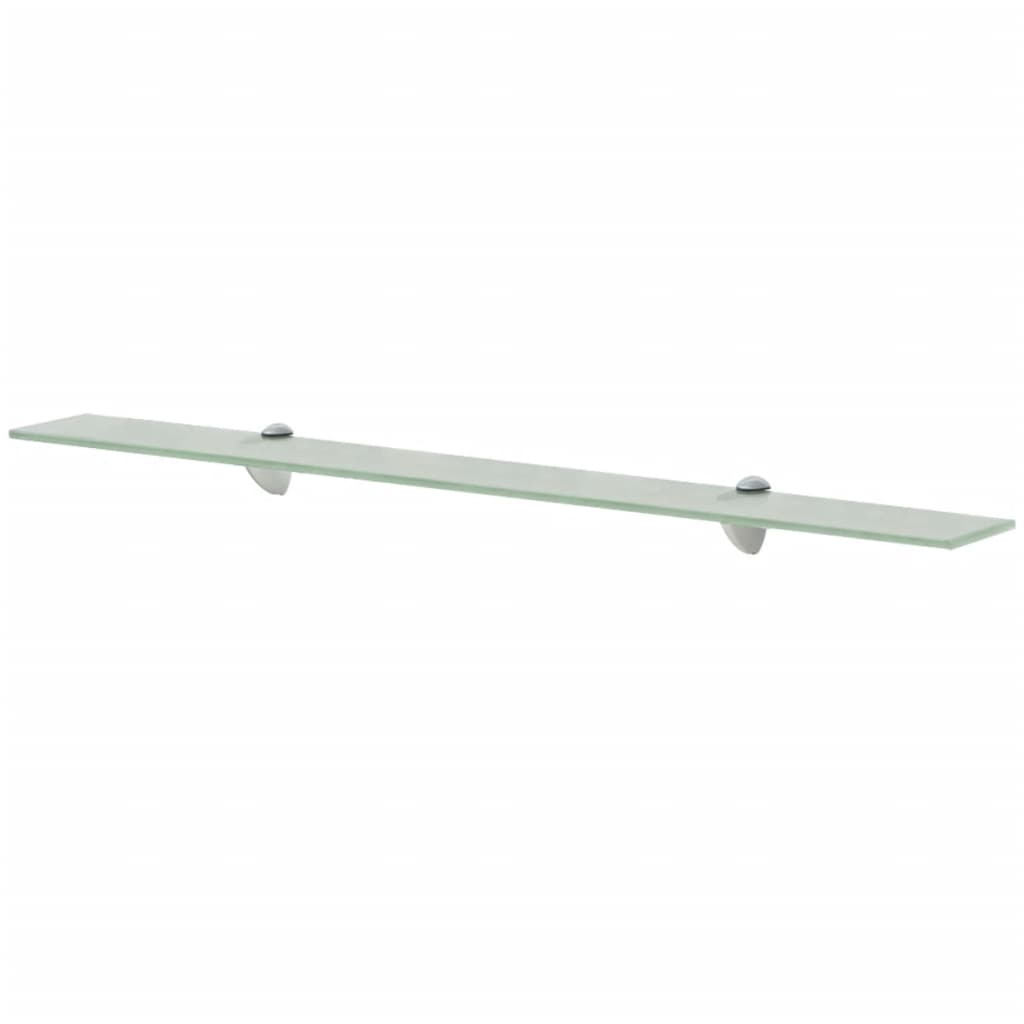 Mensole Galleggianti 2 pz in Vetro 90x10 cm 8 mm | homemem39