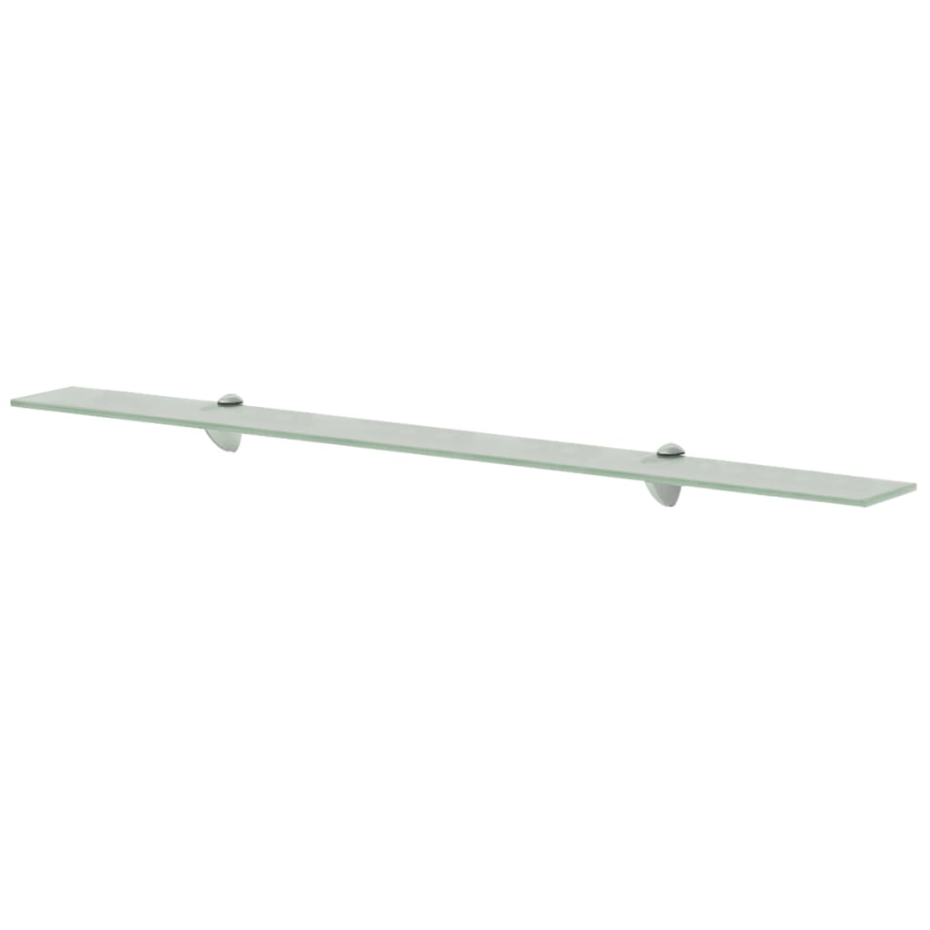 Mensole Galleggianti 2 pz in Vetro 100x10 cm 8 mm | homemem39