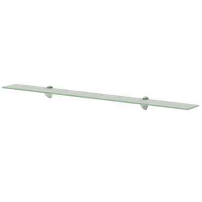 Mensole Galleggianti 2 pz in Vetro 100x10 cm 8 mm | homemem39