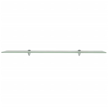 Mensole Galleggianti 2 pz in Vetro 100x10 cm 8 mm | homemem39