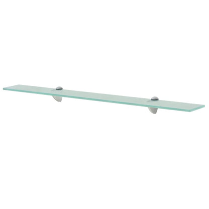 Mensole Galleggianti 2 pz in Vetro 80x20 cm 8 mm | homemem39