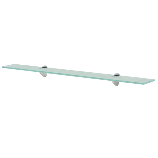 Mensole Galleggianti 2 pz in Vetro 80x20 cm 8 mm | homemem39