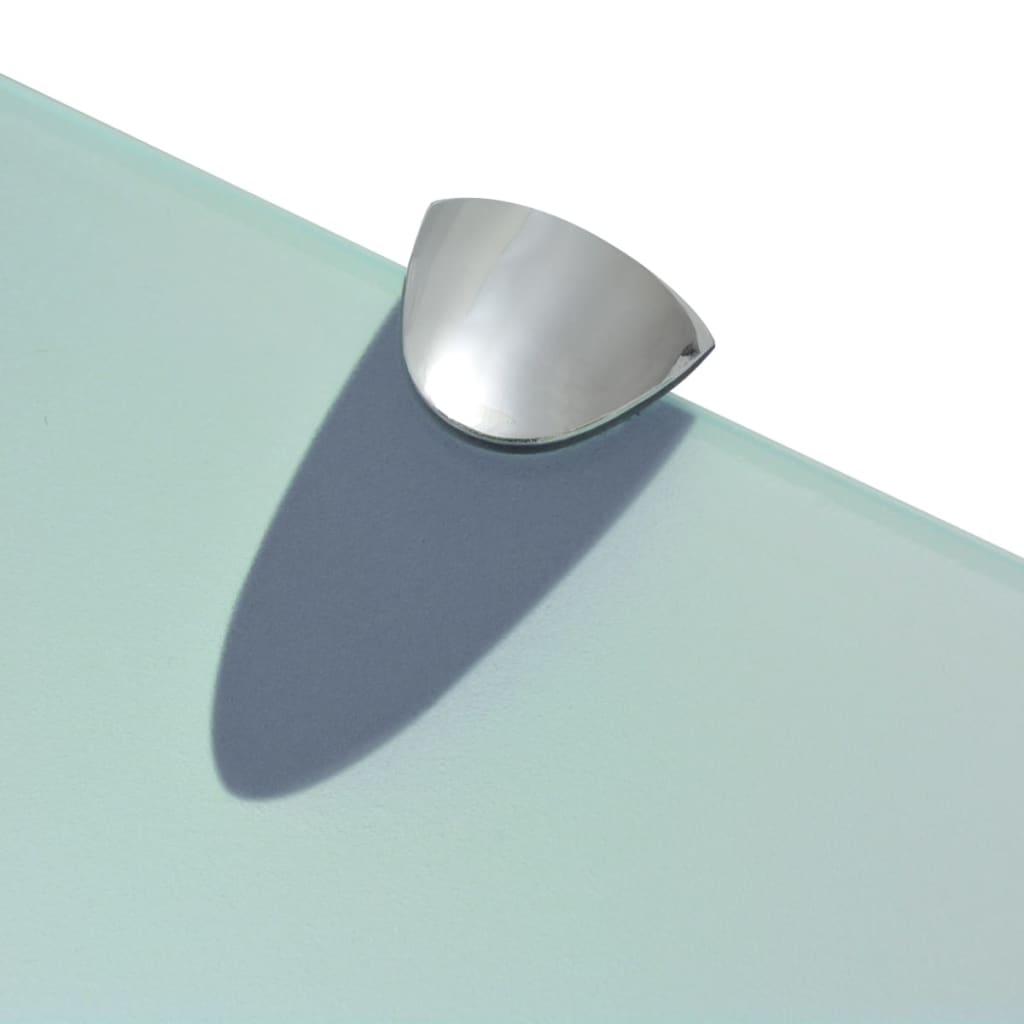 Mensole Galleggianti 2 pz in Vetro 80x20 cm 8 mm | homemem39