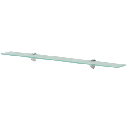 Mensole Galleggianti 2 pz in Vetro 90x20 cm 8 mm | homemem39