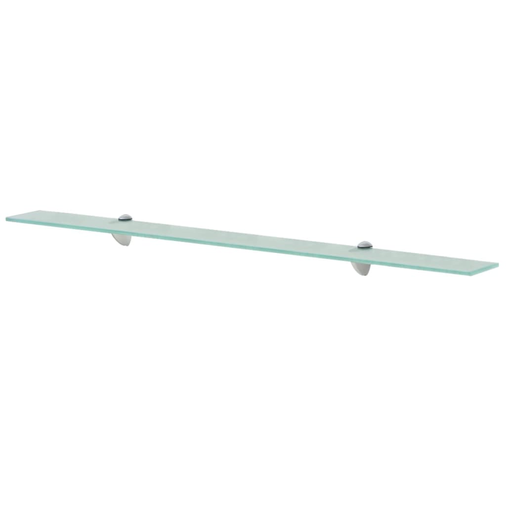 Mensole Galleggianti 2 pz in Vetro 100x20 cm 8 mm | homemem39