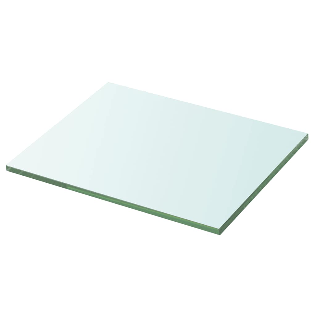 Mensole in Vetro Trasparente 2 pz 20x20 cm | homemem39