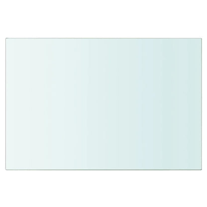 Mensole in Vetro Trasparente 2 pz 30x15 cm - homemem39