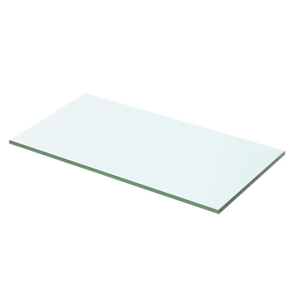 Mensole in Vetro Trasparente 2 pz 50x20 cm | homemem39