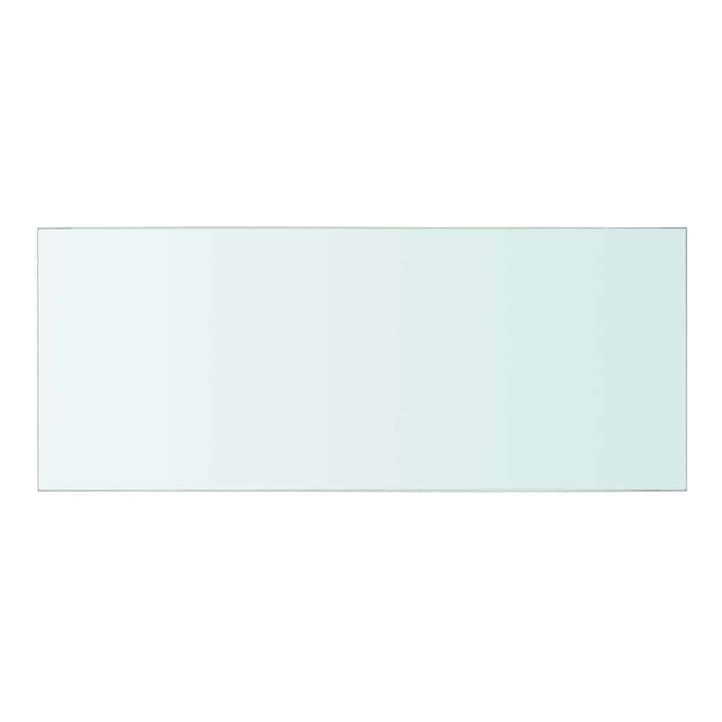 Mensole in Vetro Trasparente 2 pz 50x20 cm | homemem39