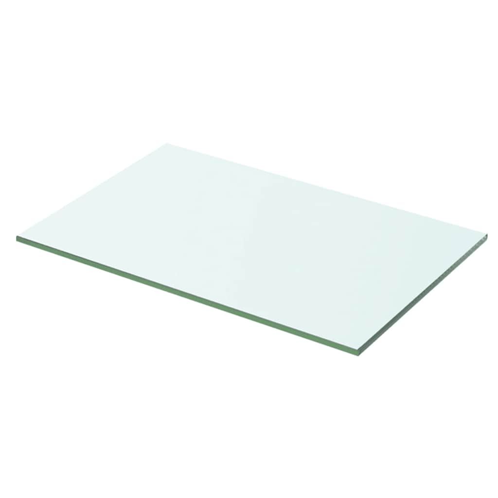Mensole in Vetro Trasparente 2 pz 50x25 cm | homemem39