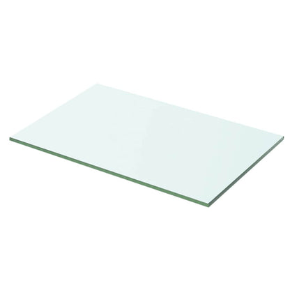 Mensole in Vetro Trasparente 2 pz 50x25 cm | homemem39