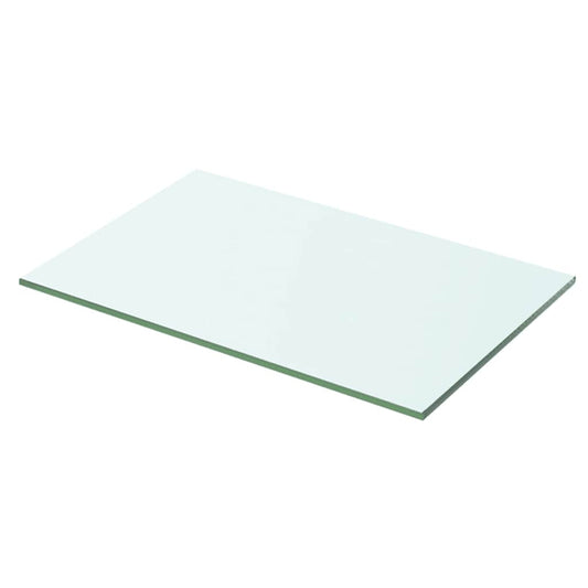 Mensole in Vetro Trasparente 2 pz 50x25 cm | homemem39