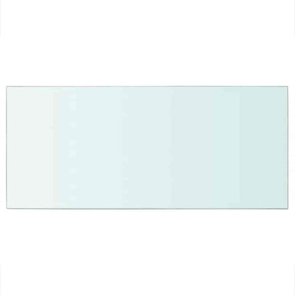 Mensole in Vetro Trasparente 2 pz 50x25 cm | homemem39