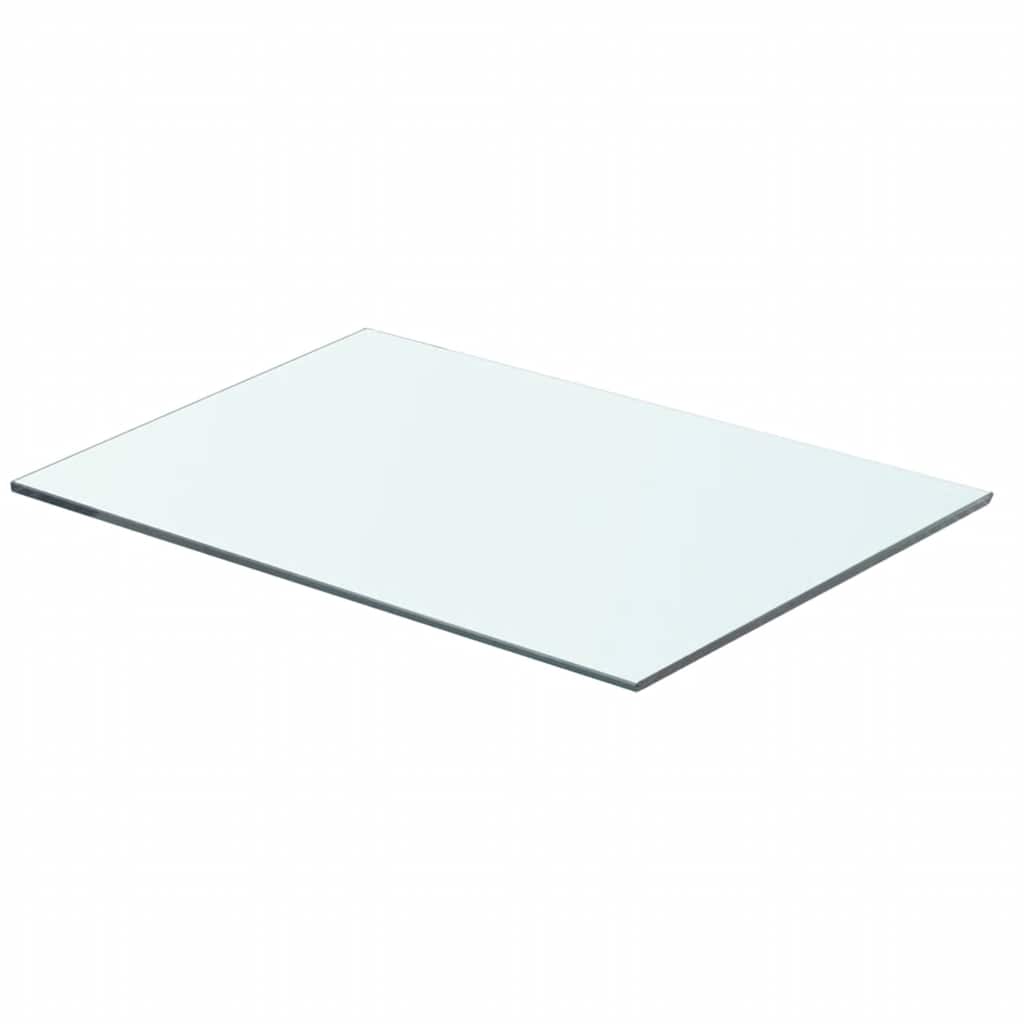 Mensole in Vetro Trasparente 2 pz 50x30 cm | homemem39