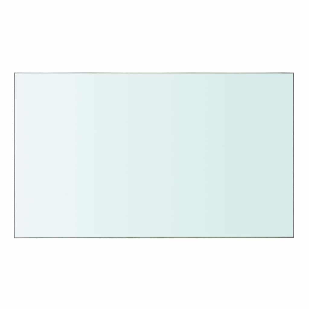 Mensole in Vetro Trasparente 2 pz 50x30 cm | homemem39