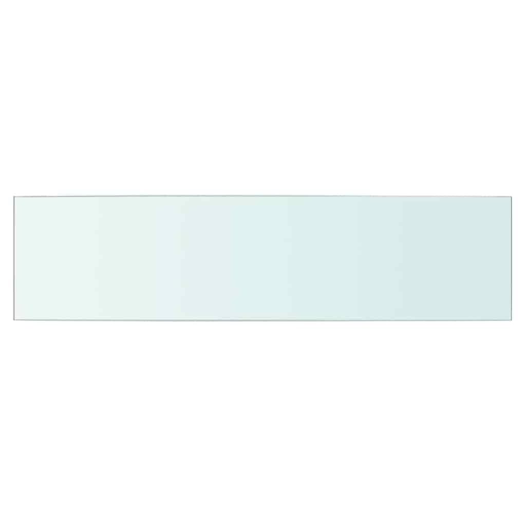 Mensole in Vetro Trasparente 2 pz 60x15 cm | homemem39