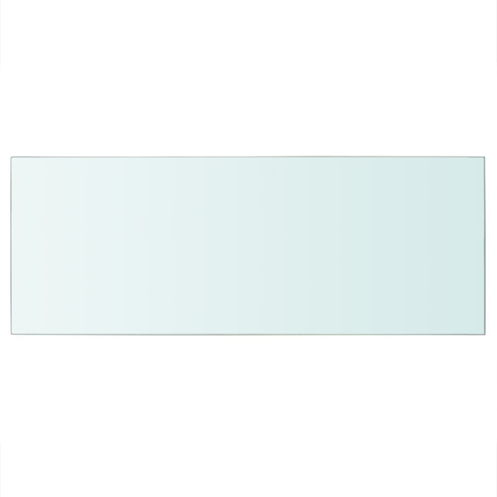 Mensole in Vetro Trasparente 2 pz 60x25 cm - homemem39