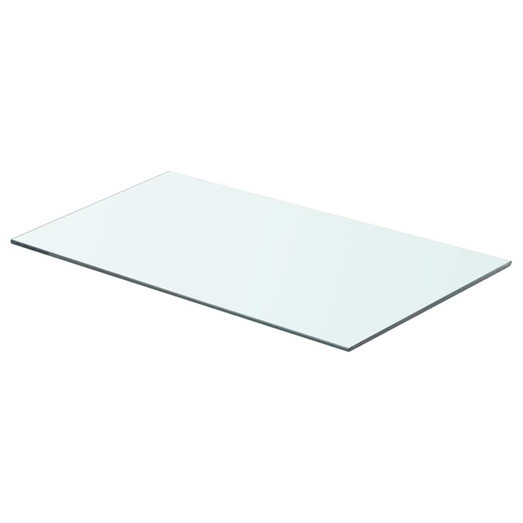 Mensole in Vetro Trasparente 2 pz 60x30 cm | homemem39