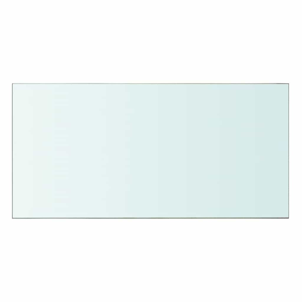 Mensole in Vetro Trasparente 2 pz 60x30 cm | homemem39